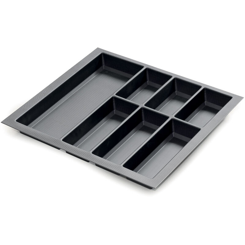 SANS MARQUE Range-couverts Classico Kristall softTouch 522x474mm noir