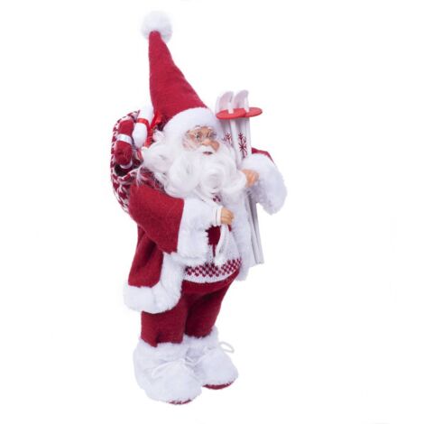 Santa Claus Standing Traditional Decoration - Feeric lights & christmas