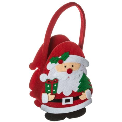 Santa fühlte Dekoration -