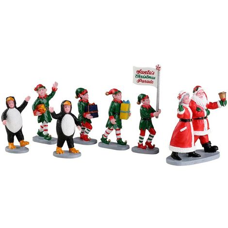 Santa'S Elf Parade Set Of 7 Cod. 23592