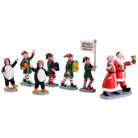 Santa'S Elf Parade Set Of 7 Réf. 23592