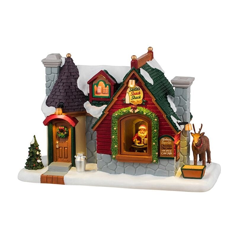 Lemax - Santa'S Snack Shack, With 4.5V 100Ma Adaptor Réf. 45271