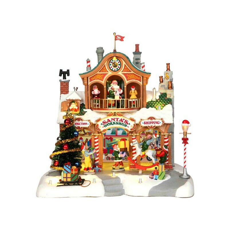 Lemax Santa's Workshop Mit Adapter 4.5v Art.-nr. 35558