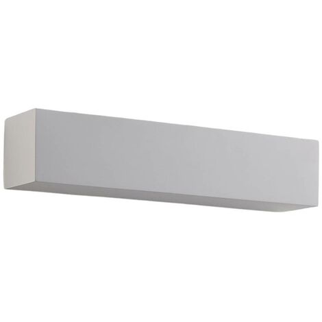Santino Wall Light Made From White Plaster