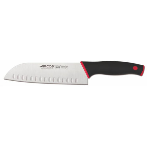 Santokumesser Arcos 180 Millimeter Schwarz Stahl