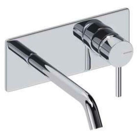 SANYCCES LOOP ColdOpen Wand-Waschtischarmatur Unterputz mit 14 cm Ausladung, chrom glänzend