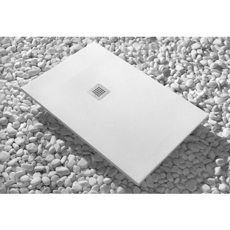SANYCCES STRATO Plato Ducha Resina Blanco - Medida: 160x70 cm - ref: PL301160070WM