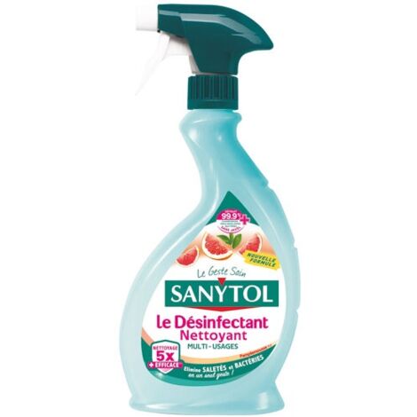 SANYTOL - Désinfectant nettoyant multi-usage pamplemousse 500 ml