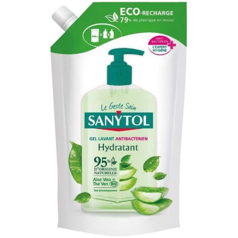 SANYTOL - Sanytol recharge savon antibactérien hydratant 500 ml