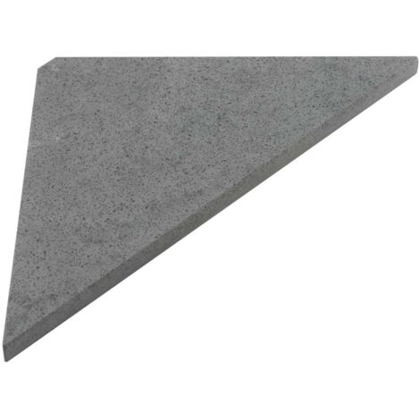 Sapho Abeline - Estante de esquina, gris AE200-4033