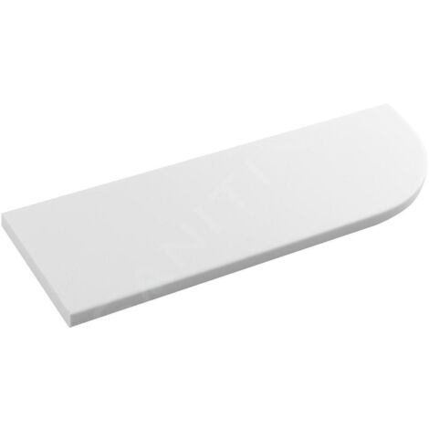Sapho Abeline - Tablette d'angle, blanc mat AE300-0101