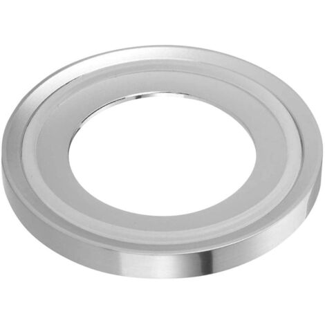 Sapho Accesorios - Bandeja bajo lavabo sobre encimera, altura 1 cm, cromo TY6401