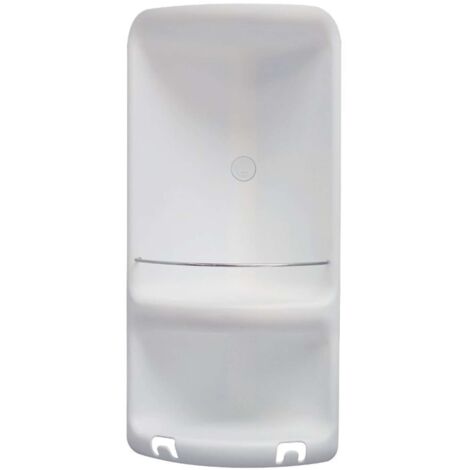 Sapho Accesorios de baño Gedy - Estante esquinero para ducha Caesar 23x47x16 cm, blanco 7080