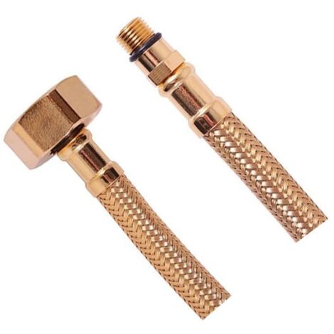 Sapho Accesorios - Manguera flexible 350 mm, oro 33415