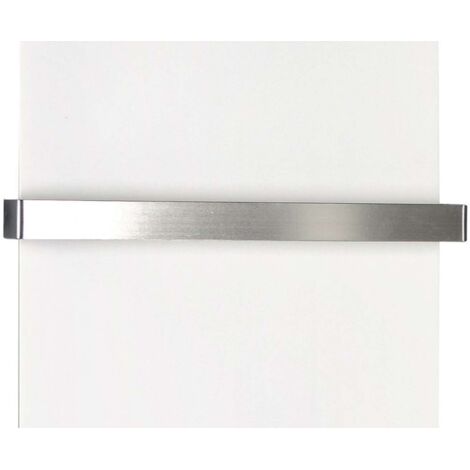 Sapho Accesorios - Toallero Tabella para elementos calefactores, 390 mm, acero inoxidable cepillado MI390