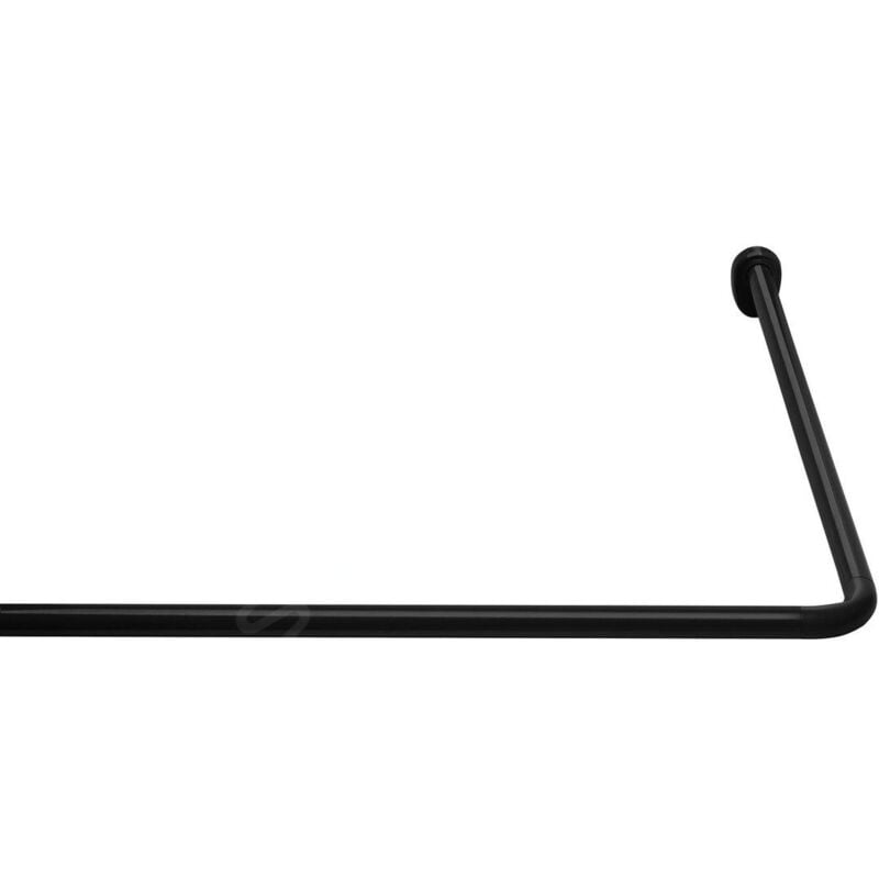 Accessoire Ridder - Barre de douche universelle, noire 59511 - Sapho