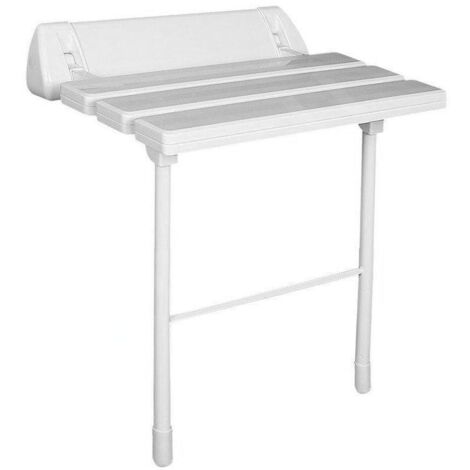 Sapho Accessoire Ridder - Siège de douche, rabattable, blanc A0020301