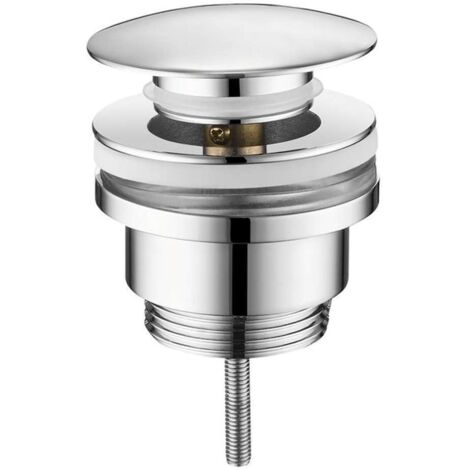 Sapho Accessoires - Bonde de lavabo, ClickClack, chrome CV1002