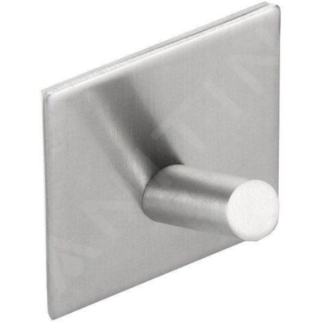 Sapho Accessoires - Crochet autocollant, inox brossé 31201