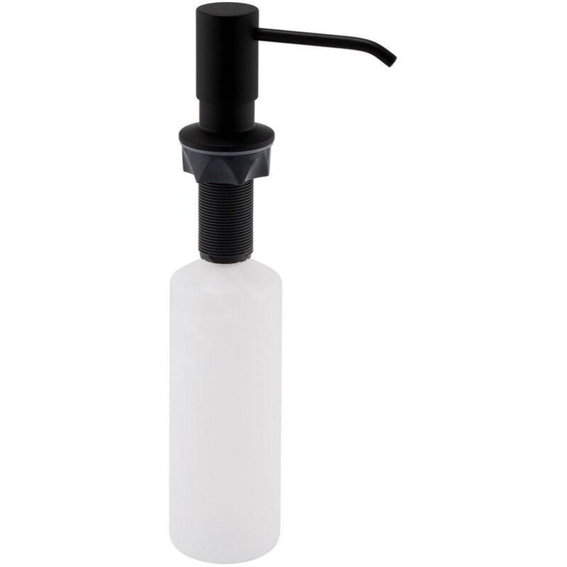 Accessoires - Distributeur de savon encastré, noir mat SP023B - Sapho