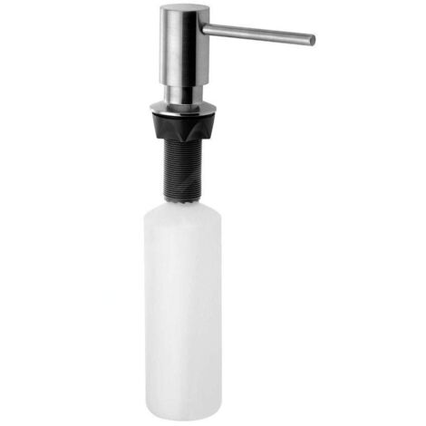 Sapho Accessoires - Distributeur encastré de savon, rond, inox SP010