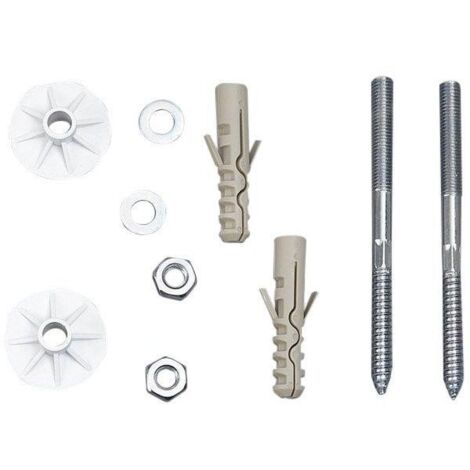 Sapho Accessoires - Kit de fixation UAK12 pour lavabo, vis 8x120 mm 40027
