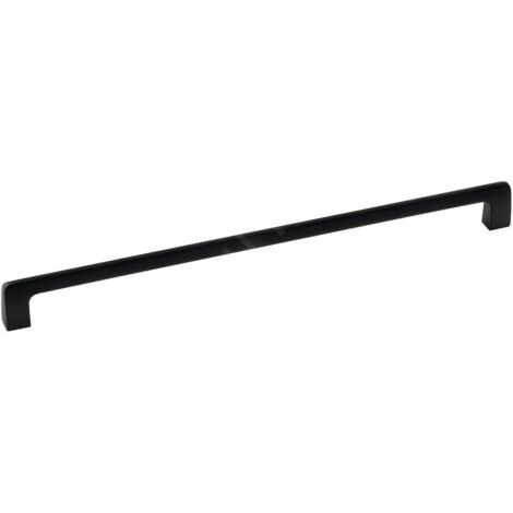 Sapho Accessoires - Poignée de meuble, entraxe 320 mm, noir mat S320B