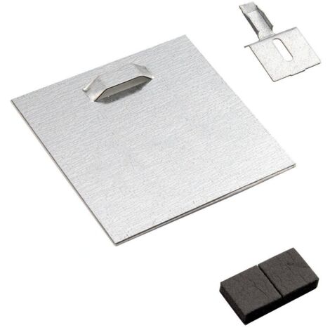 SAPHO ACCESSOIRES - PORTE-MIROIR AUTO-ADHÉSIF 100X100X1 MM ZS123