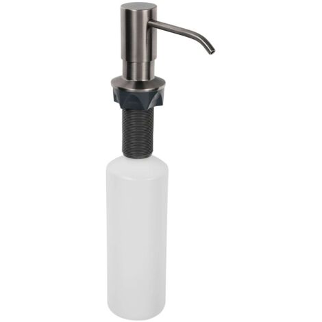 Sapho Accessoires - Seifenspender, Einbau, gun metal SP023GM