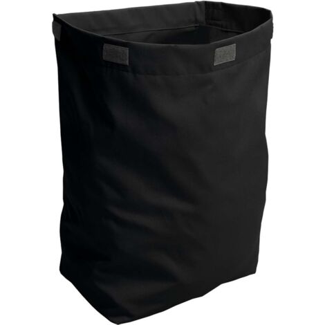 Sapho Accessoires - Stoff-Wäschekorb 31x50x23 cm, schwarz UPK350B
