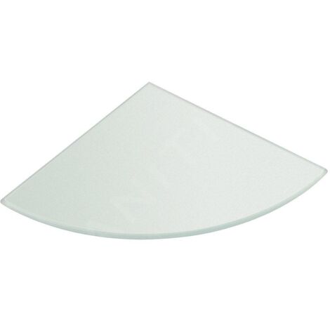 Sapho Accessoires - Tablette d'angle, verre dépoli 22487