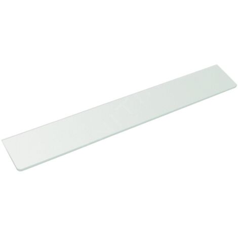 Sapho Accessoires - Tablette, longueur 1000 mm, verre laiteux 22486