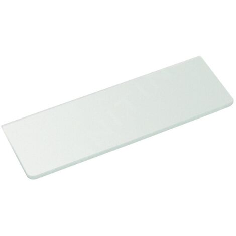 Sapho Accessoires - Tablette, longueur 200 mm, verre laiteux 22478