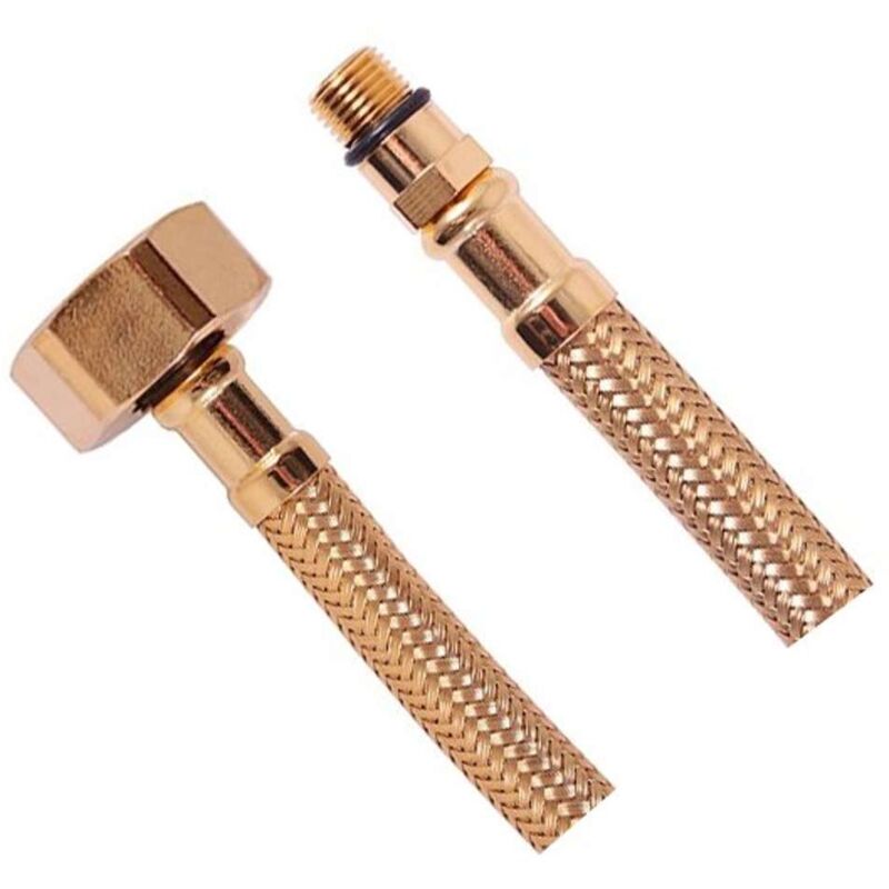 Accessoires - Flexible 350 mm, doré 33415 - Sapho