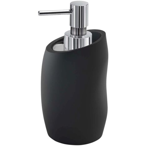 Sapho Accessori bagno Gedy - Dispenser sapone Iside, nero opaco 188114