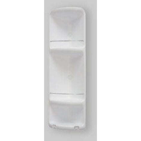 GEDY ART.7081 ANGOLIERA G-CAESAR 3RIP. BIANCA GEDY PZ 1,0