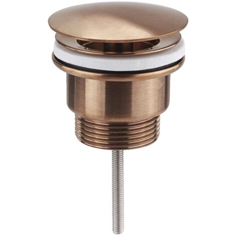 Sapho Accessori - Piletta non chiudibile, rame opaco 542.742.5PG
