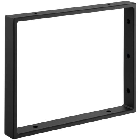 Sapho Accessori - Staffa di supporto 1 pz, nero opaco 30375