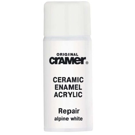CRAMER Sapho Accessori - Vernice di riparazione per ceramica, smalto e acrilico, 50 ml, bianco CA-17080