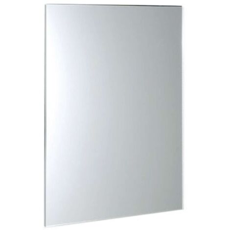 Sapho Accord - Espejo con faceta 40x60 cm, esquinas redondeadas de seguridad, sin bisagra MF422