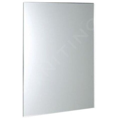 Sapho Accord - Miroir avec facette 400x600 mm, angles arrondis de sécurité, sans fixation MF422