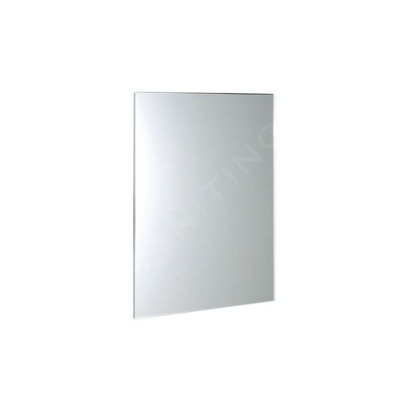 Accord - Miroir avec facette 400x600 mm, angles arrondis de sécurité, sans fixation MF422 - Sapho