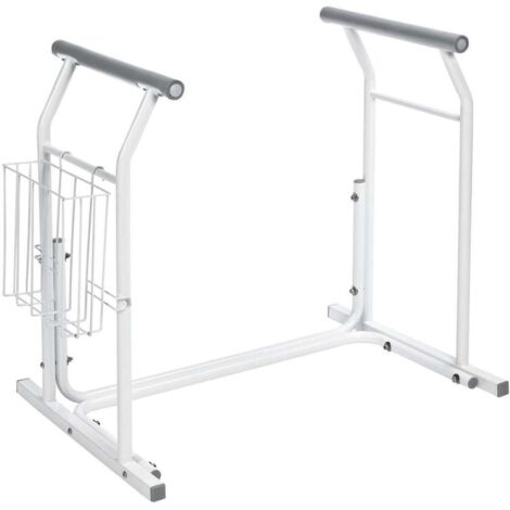 Sapho Agarraderos Ridder - Agarraderos móviles de soporte para WC, blancos A0110101