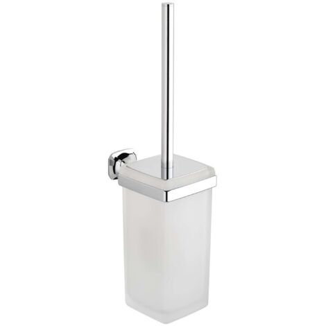 Sapho Aida - Toilettenbürste, Chrom/Glas satiniert AI008