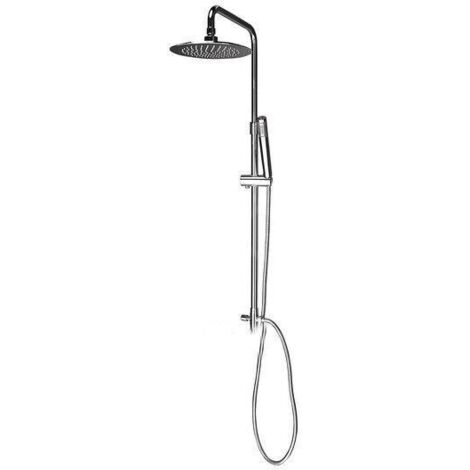 Sapho Airtech - Colonne de douche 200, pour raccord au robinet, chrome 990E