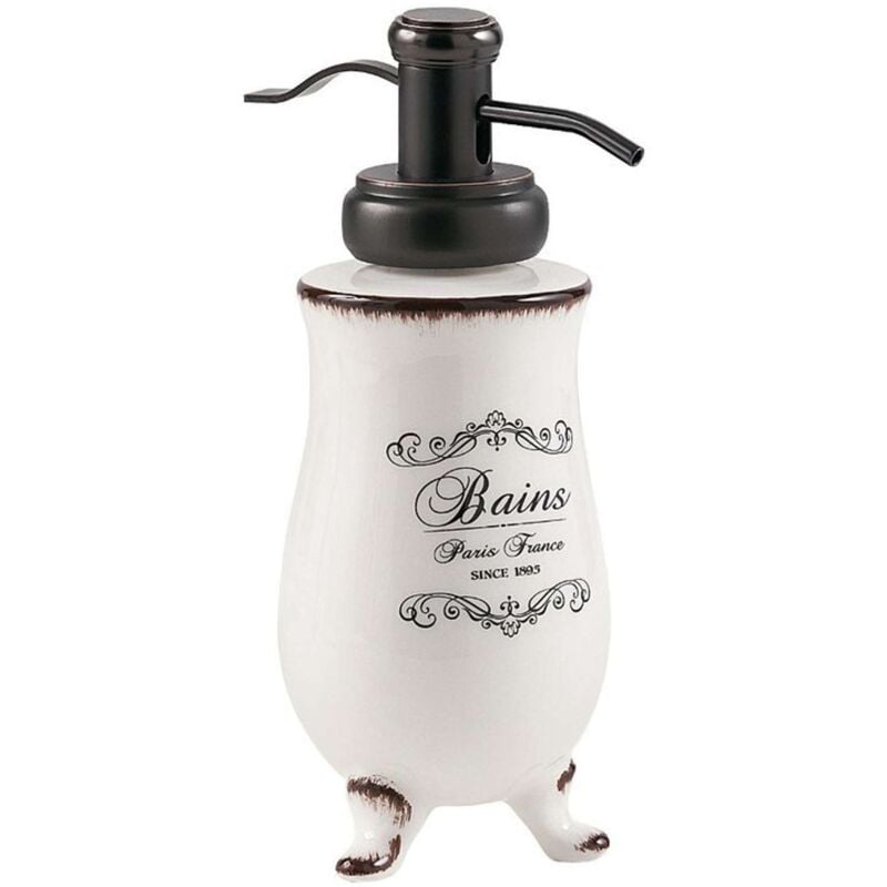 Sapho - Amelie - Distributeur de savon, de 230 ml, blanc AM80