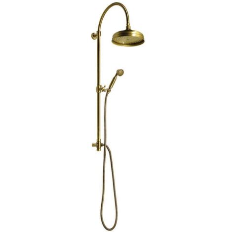 Sapho Antea - Colonne de douche 200, pour raccord au robinet, bronze SET036