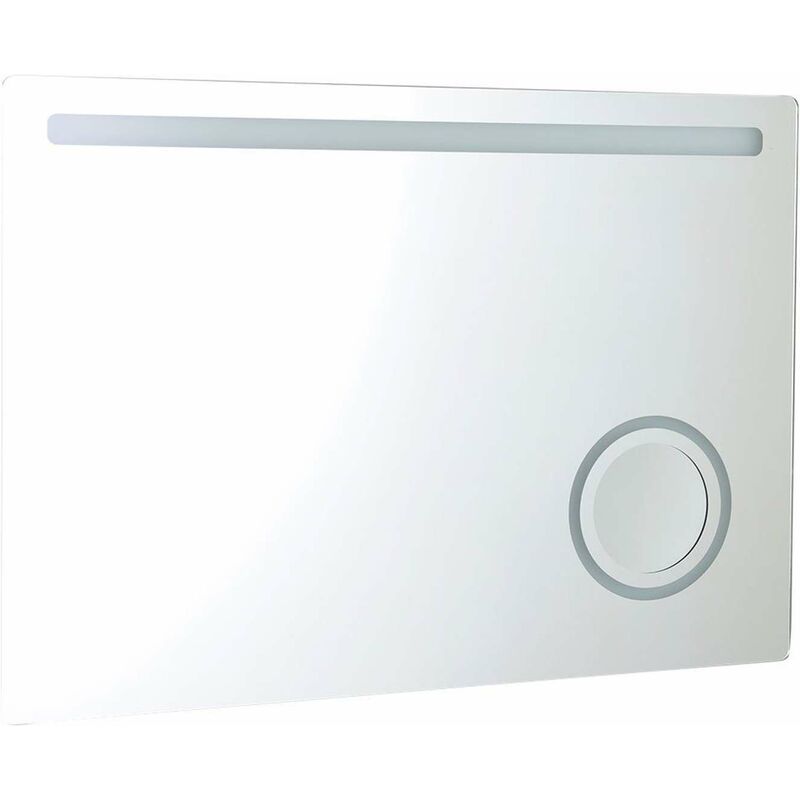 Sapho Astro - Mirroir 100x70 cm, éclairage LED, miroir de rasage MIRL4