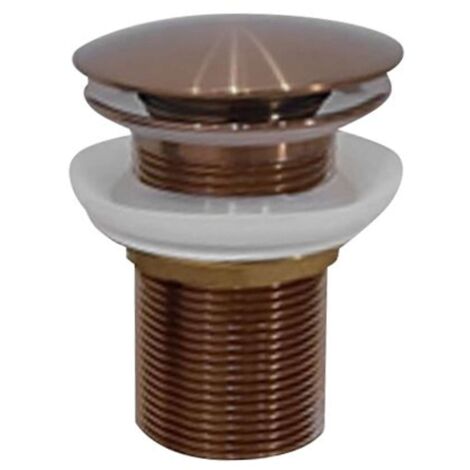 Sapho Aurum - Bonde de lavabo, Click Clack, cuivre mat ND-AU300