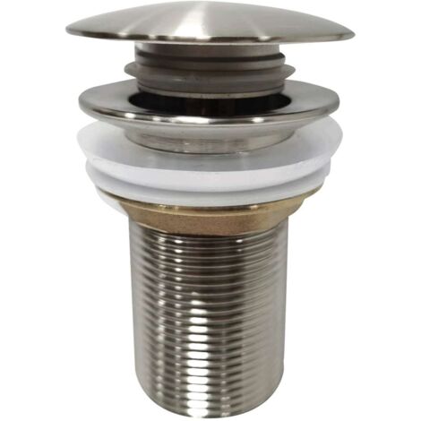 Sapho Aurum - Waschtischablauf, ClickClack, Edelstahl ND-AU400